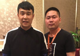 广州蓝图娱乐与明星合影